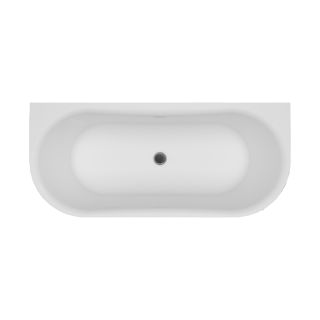 Акриловая ванна Azario ENGELS ENG18075 пристенная 800x750x580